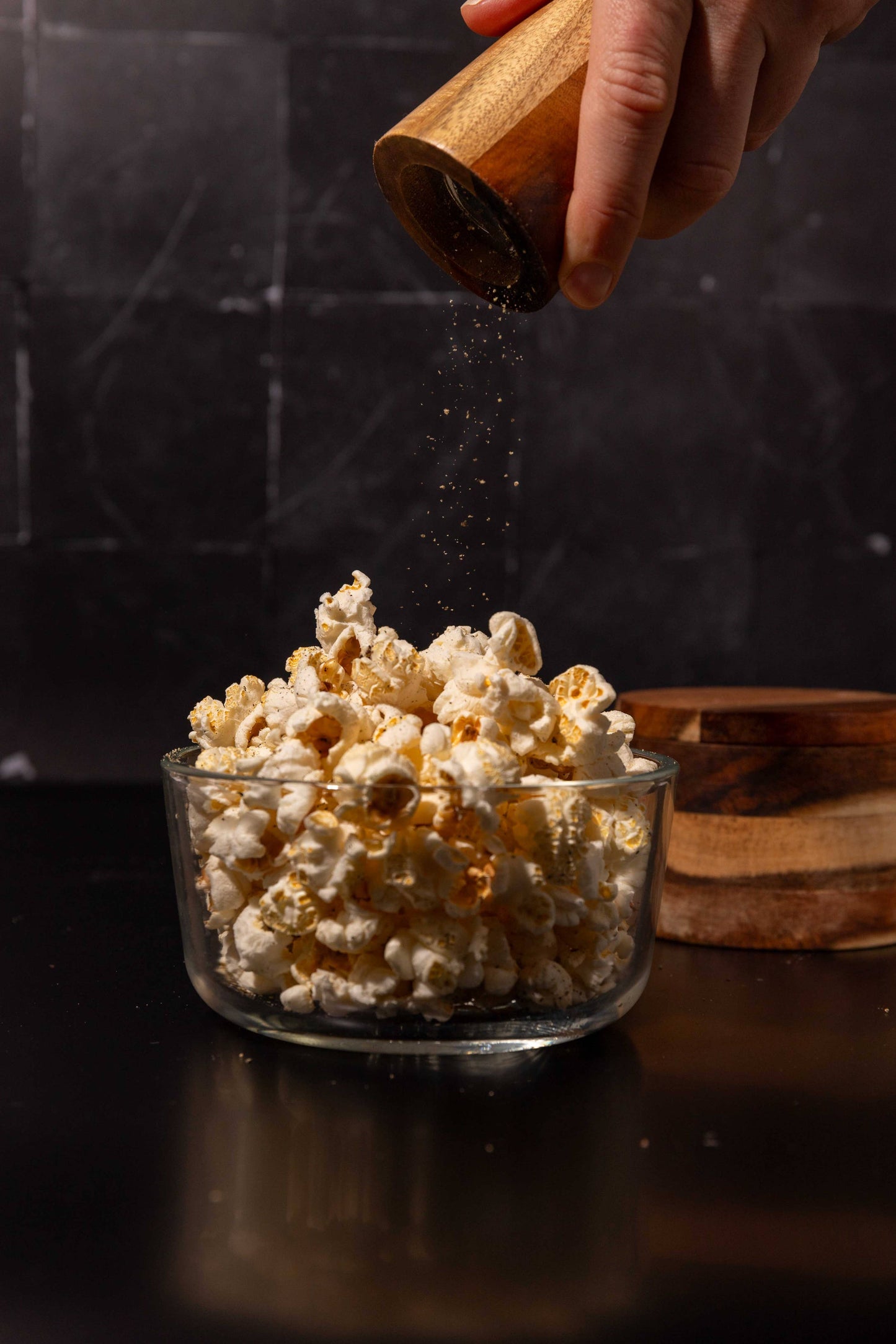 Truffle Oil & Cracked Black Pepper
