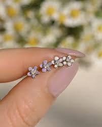 Leah Alexander Daisy Stud Earring