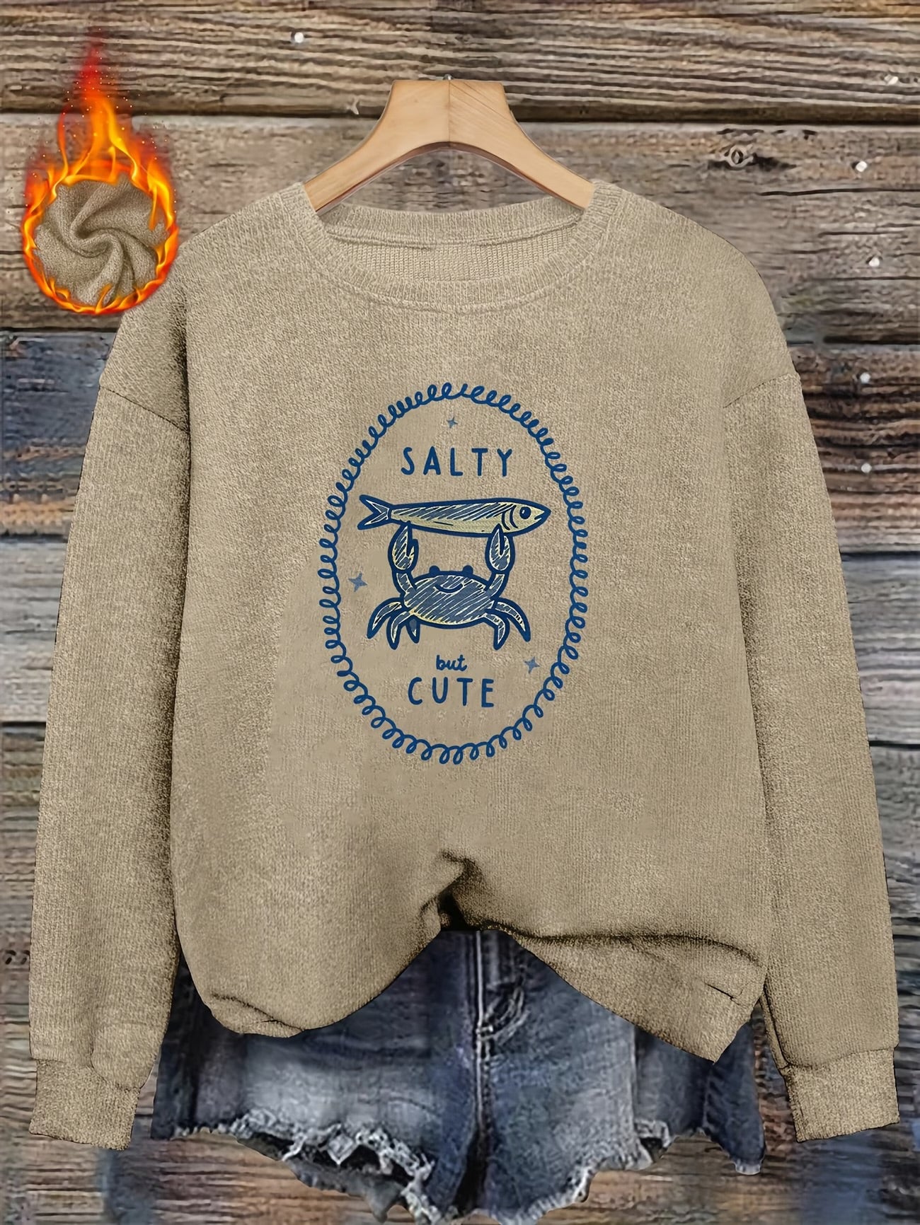Salty But Cute Sweater