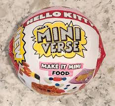 Mini Verse Make It Mini Food Hello Kitty