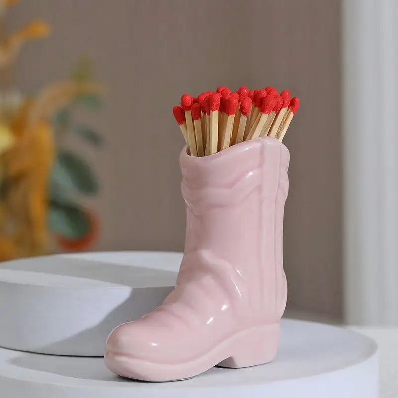 Cowboy Matchstick Holder