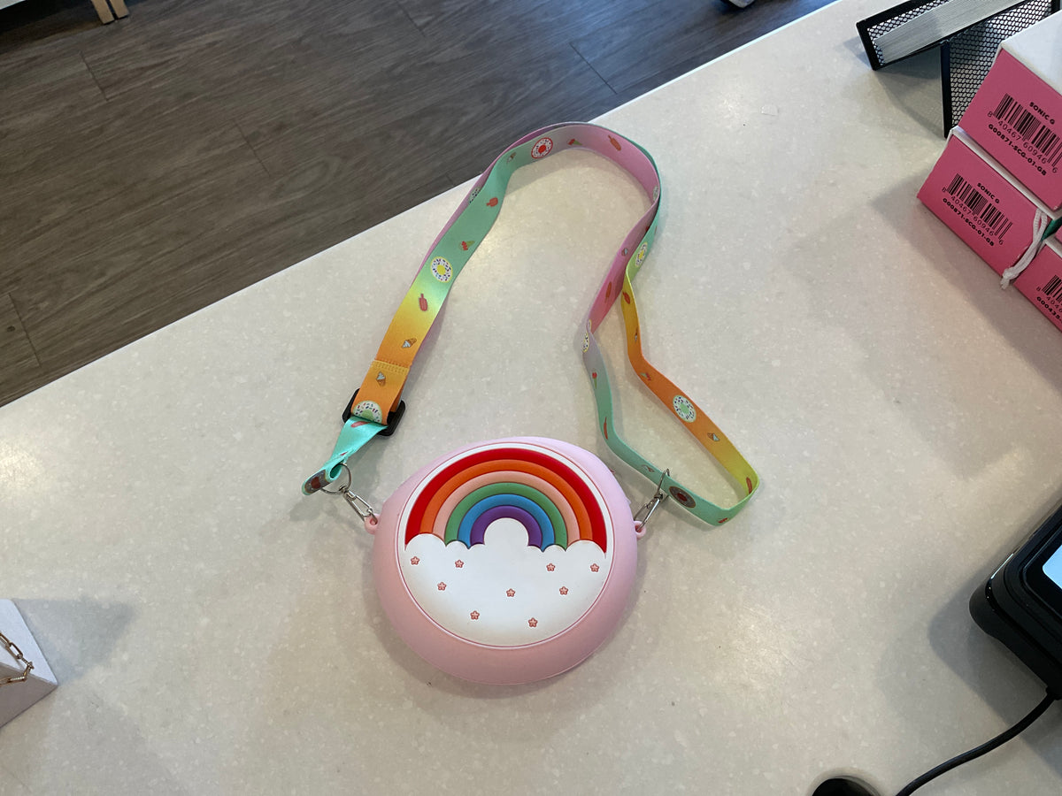Rainbow Donut Purse