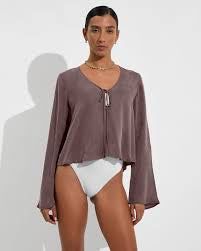 Left on Friday - Journey Shirt Stormy Deep Taupe