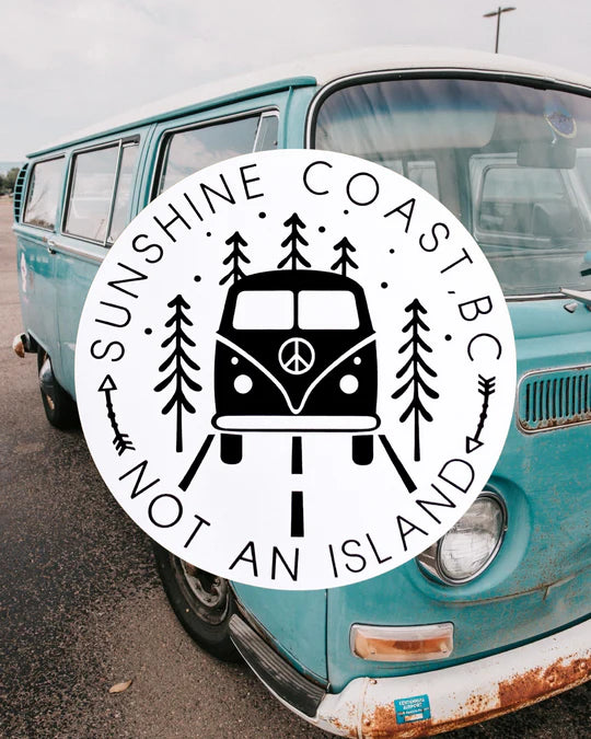 Not an island bumper stickers