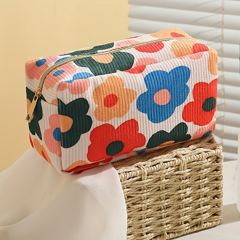 Flower Makeup Bag