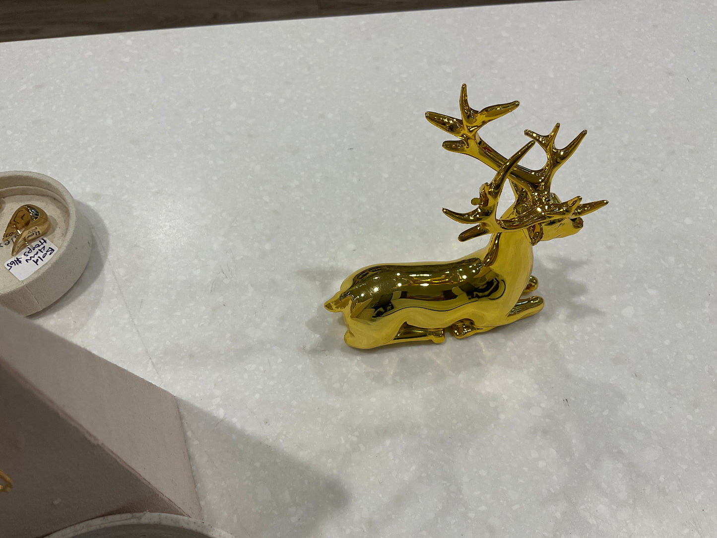 Gold Deer Figure