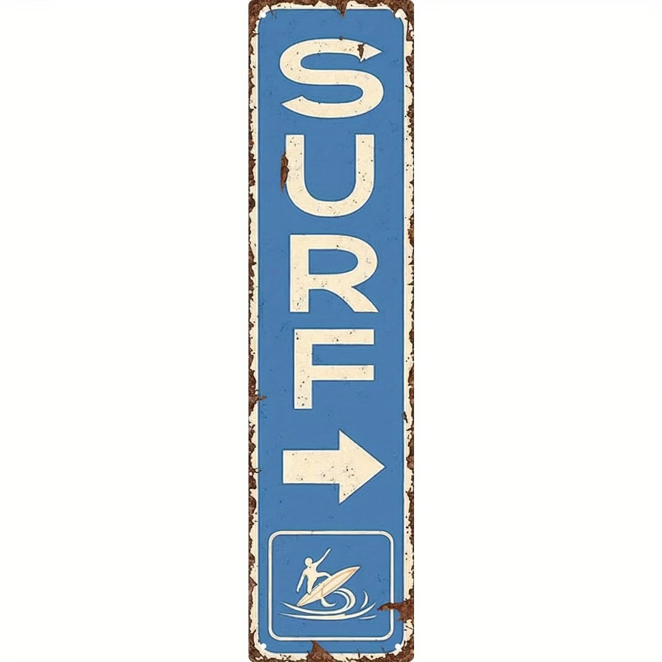 Surf Wooden sign