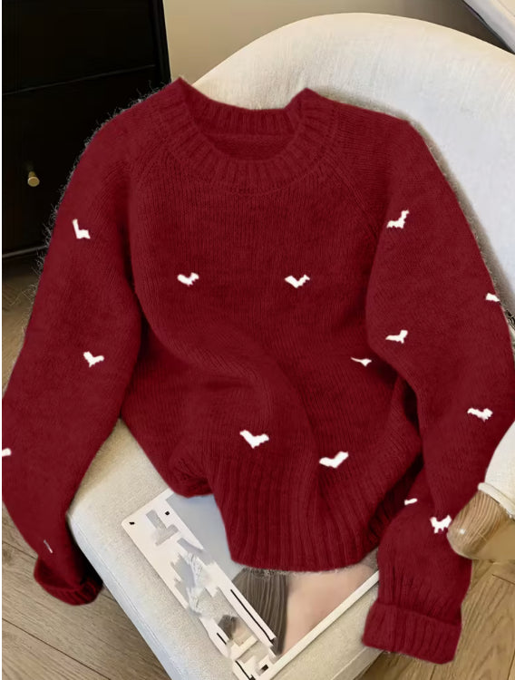 Women’s Heart Sweater