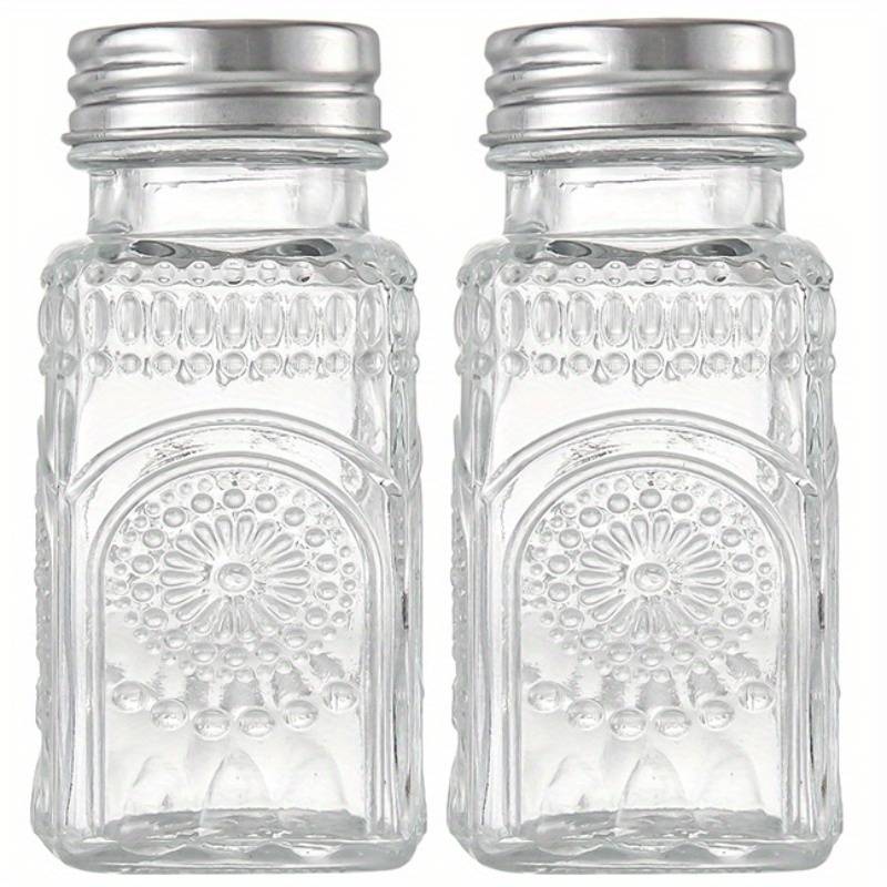 Glass Salt & Pepper Shakers