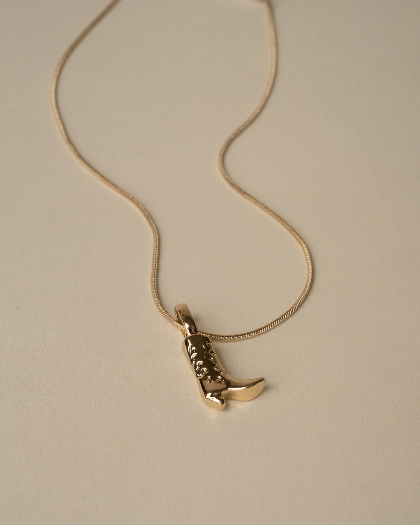Gold Cowgirl Necklace