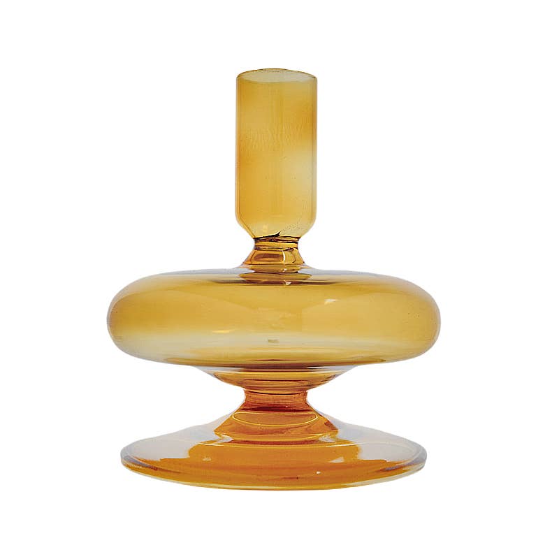Wisteria Candleholder Yellow
