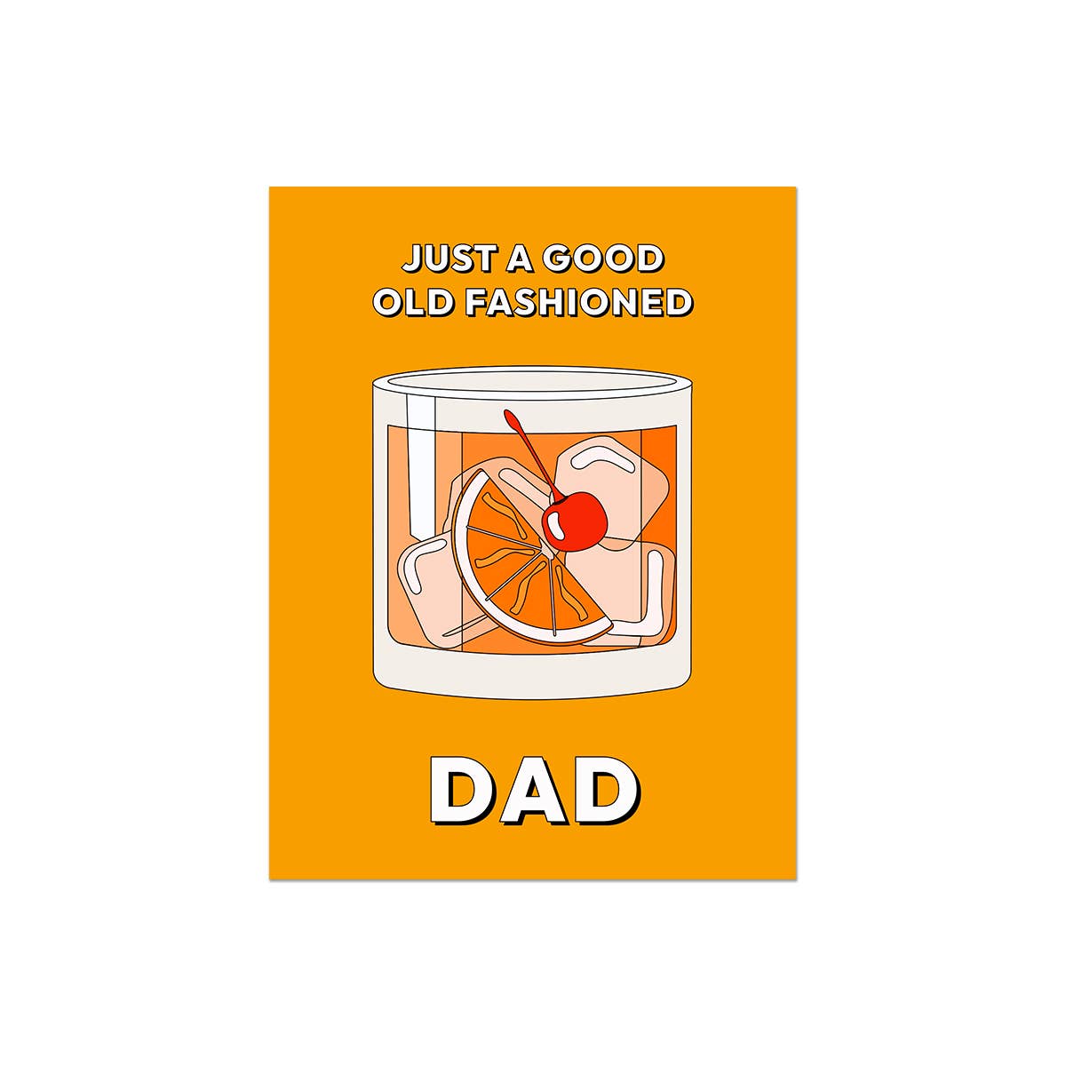 Old Fashioned Dad | Father's Day Card