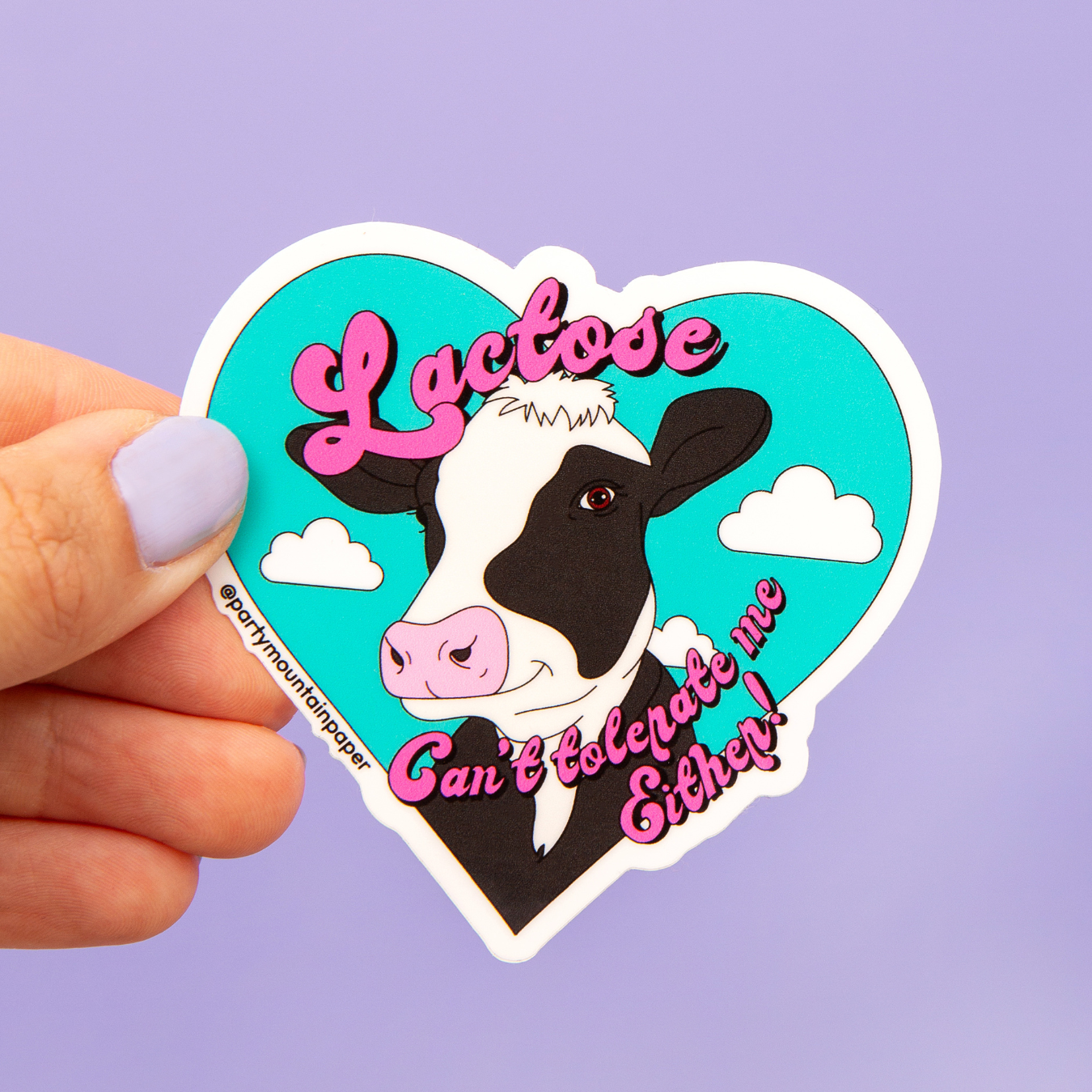 Lactose Can't Tolerate Me Sticker