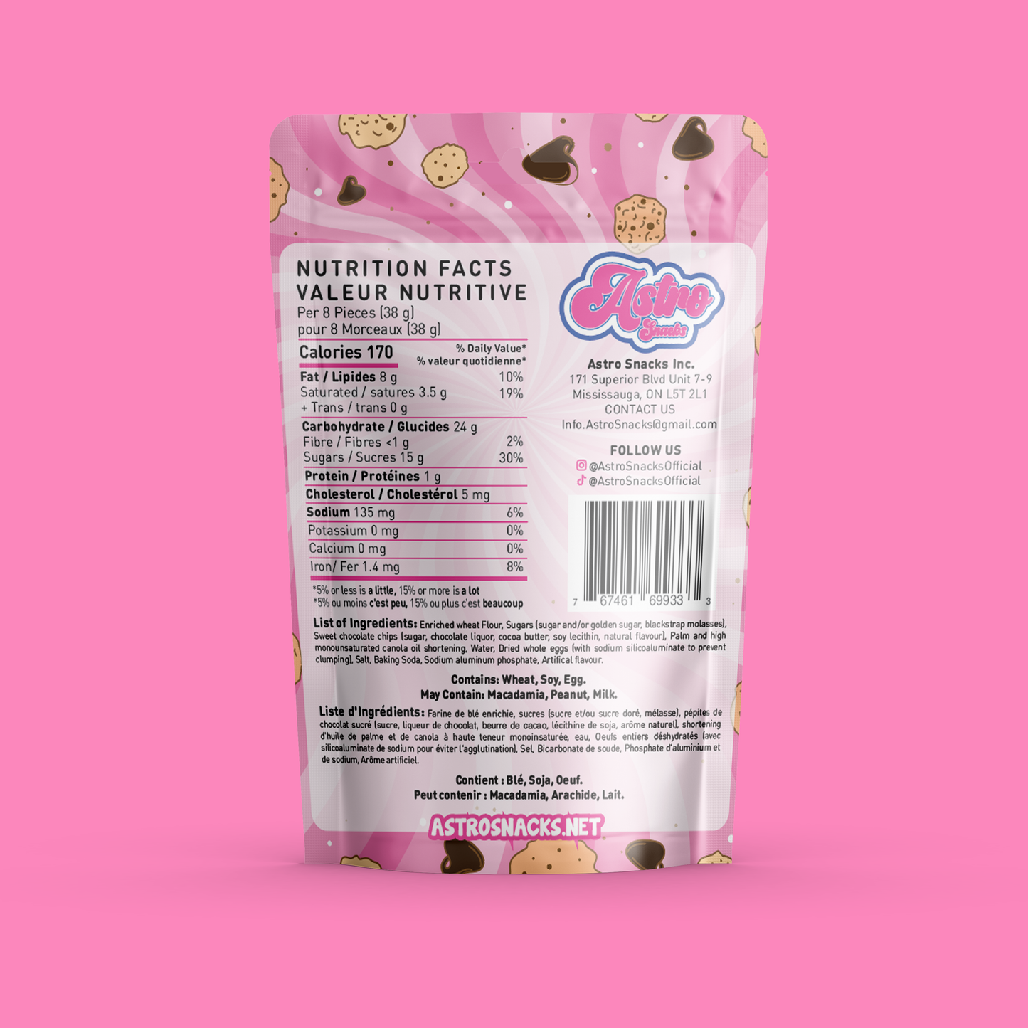 Freeze Dried Cookie Dough