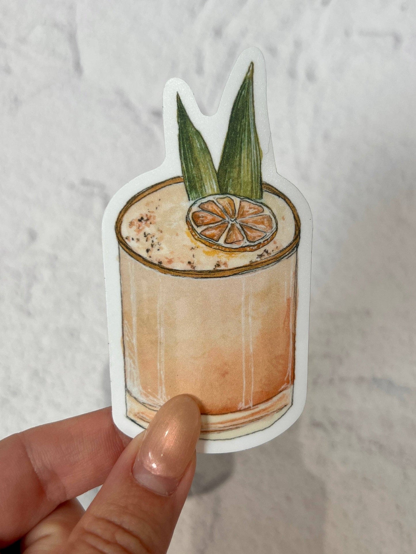 Paloma Cocktail Sticker