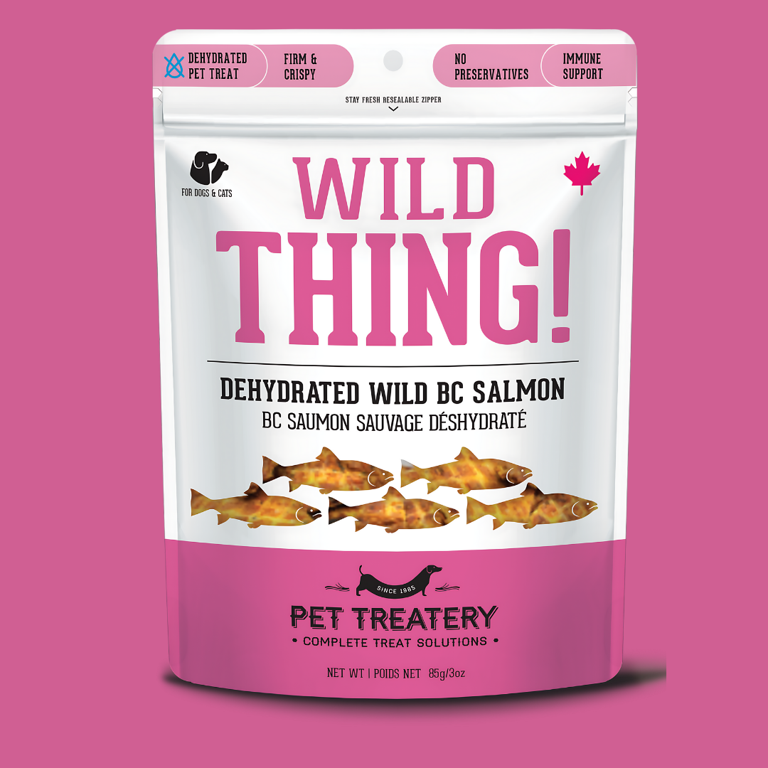 Wild Salmon Dehydrated Pet Treats: Omega-3 & High-Protein