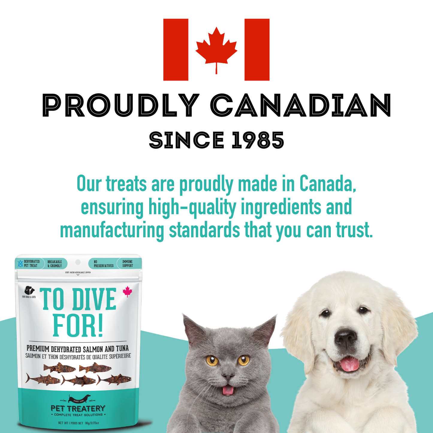Salmon & Tuna Dehydrated Pet Treats: Omega-3 & High-Protein