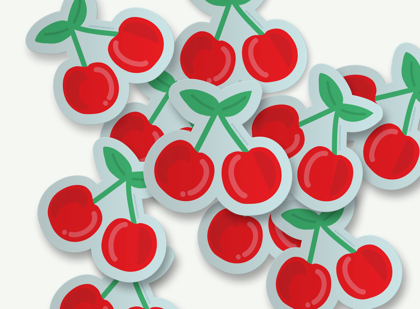 Vinyl Sticker - Cherries