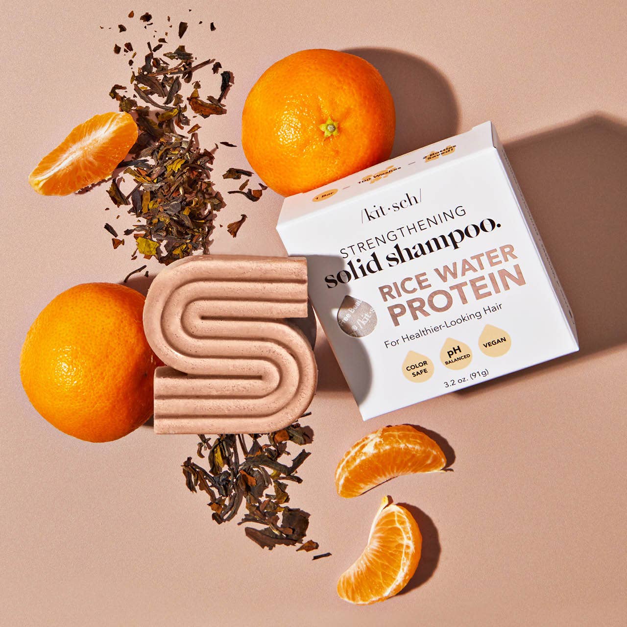 Kitsch | Rice Water Protein Shampoo Bar for Hair Growth