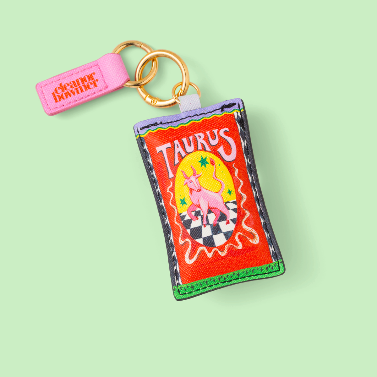 Taurus Zodiac Keyring