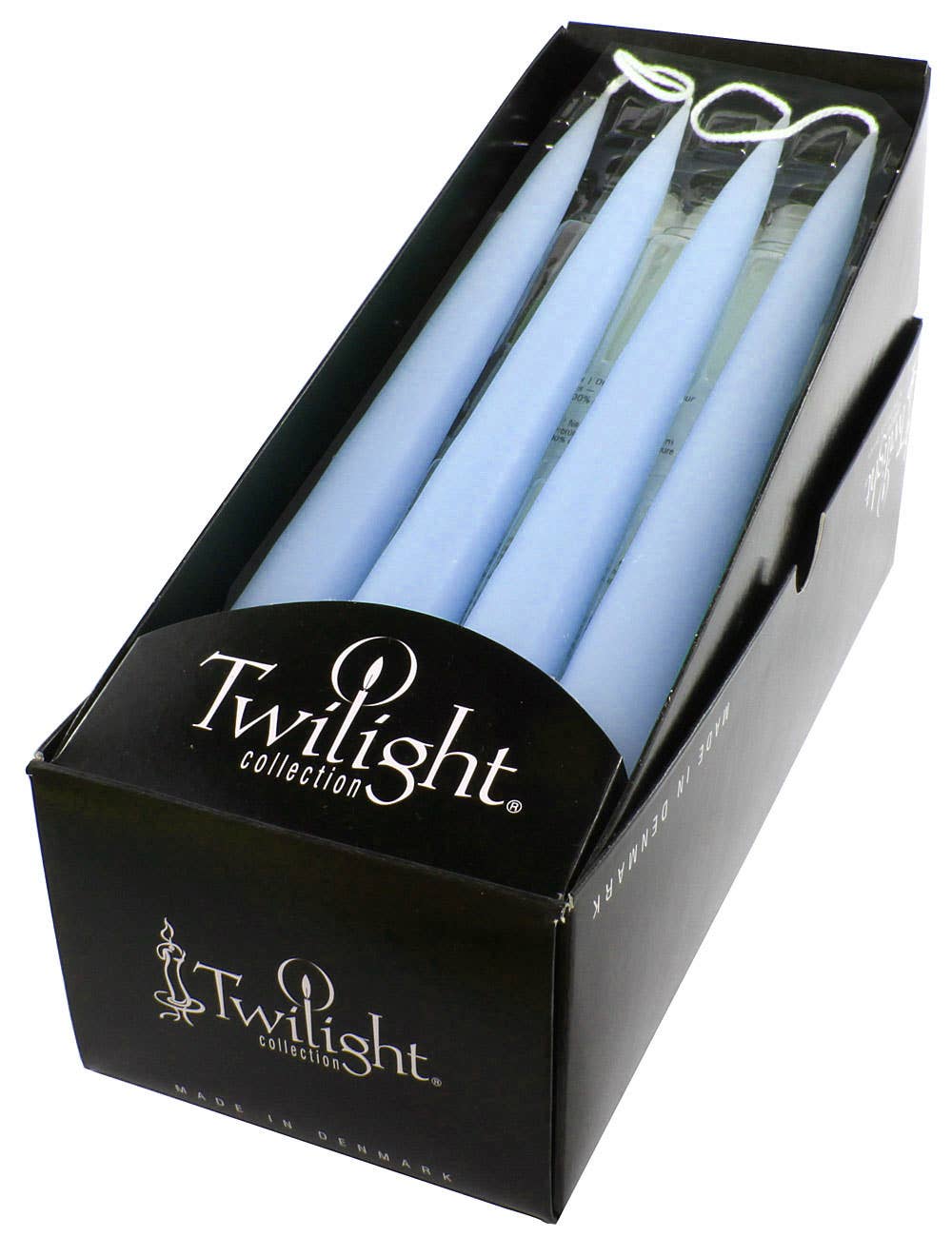 Light Blue Danish Taper Candle
