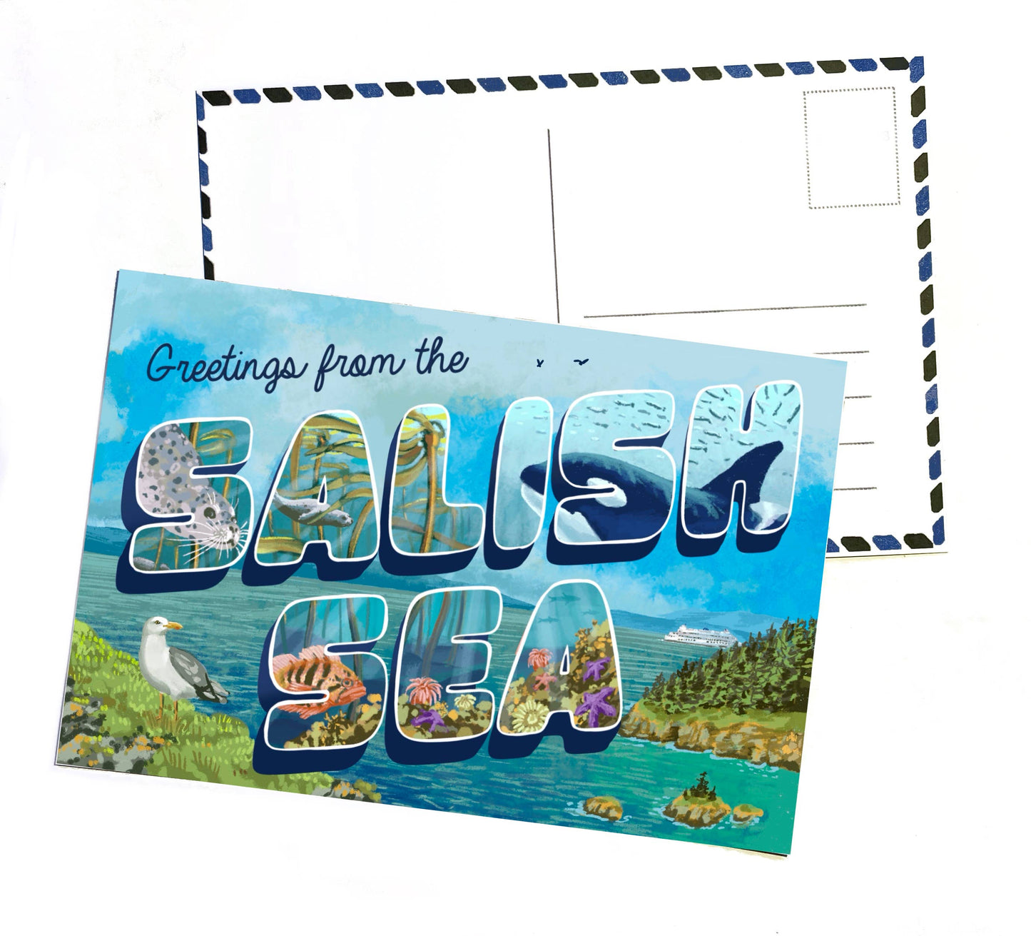 Salish Sea Postcard