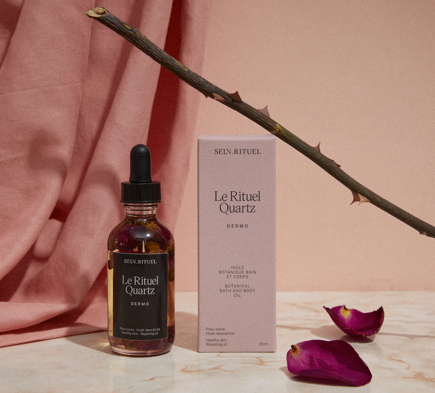 Bath and body oil Rituel Quartz