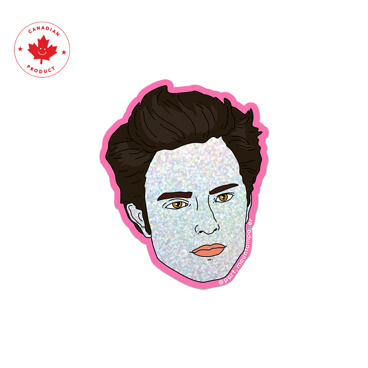 Sparkle Edward Holographic Sticker