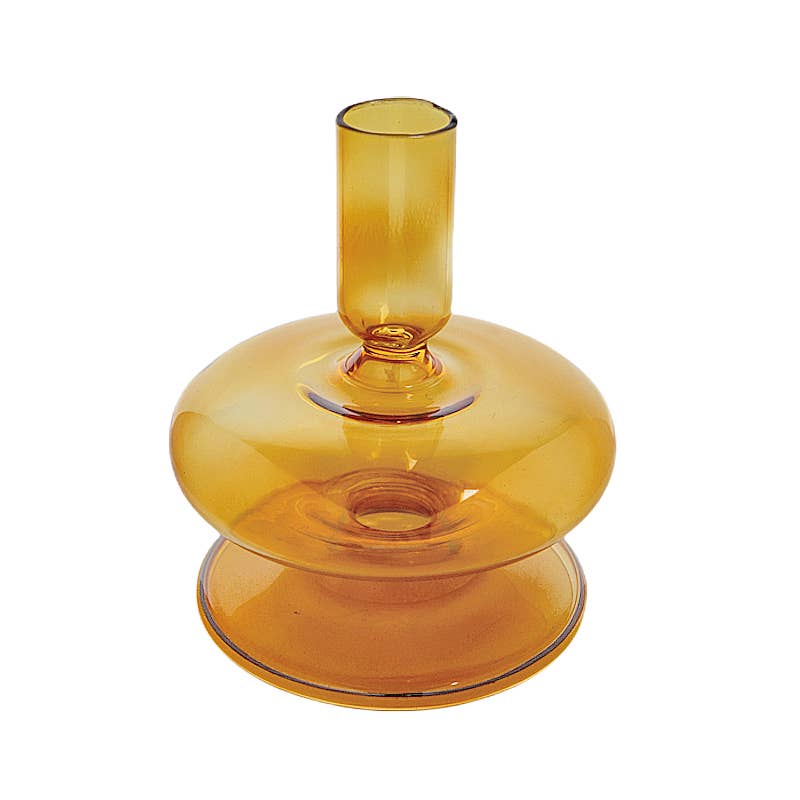 Wisteria Candleholder Yellow