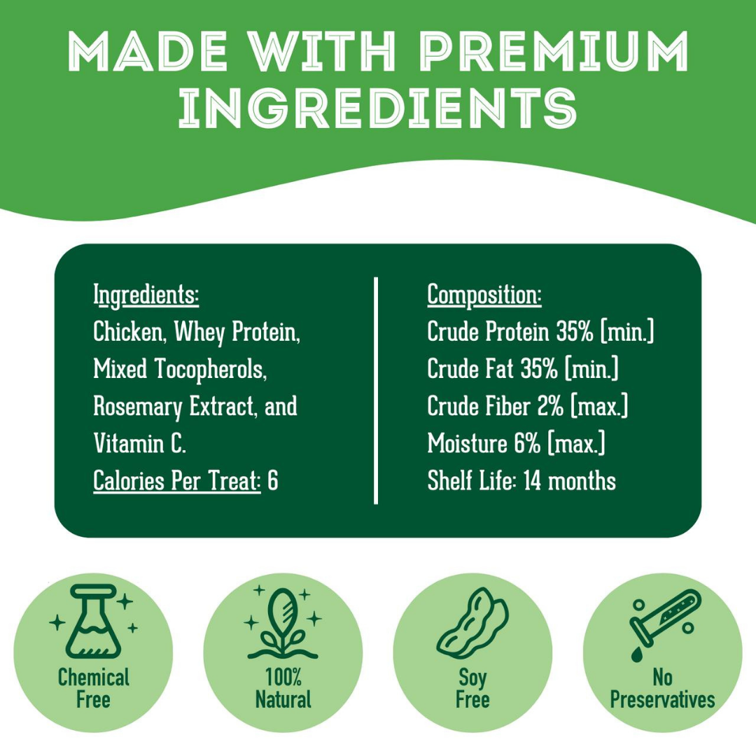 Chicken Freeze-Dried Pet Treats: Protein & Nutrient Rich