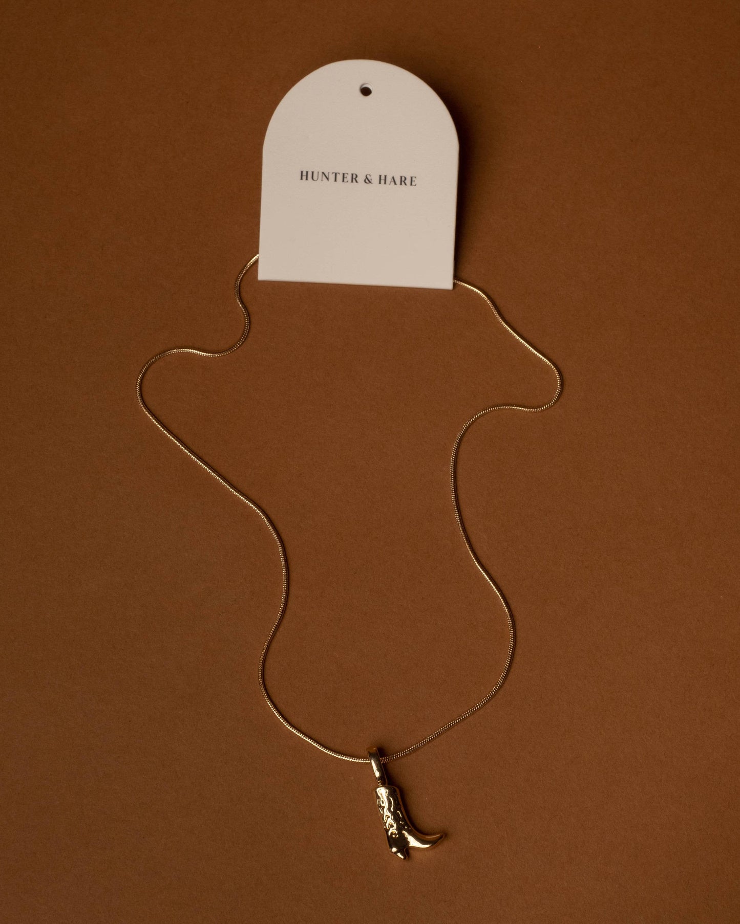 Gold Cowgirl Necklace