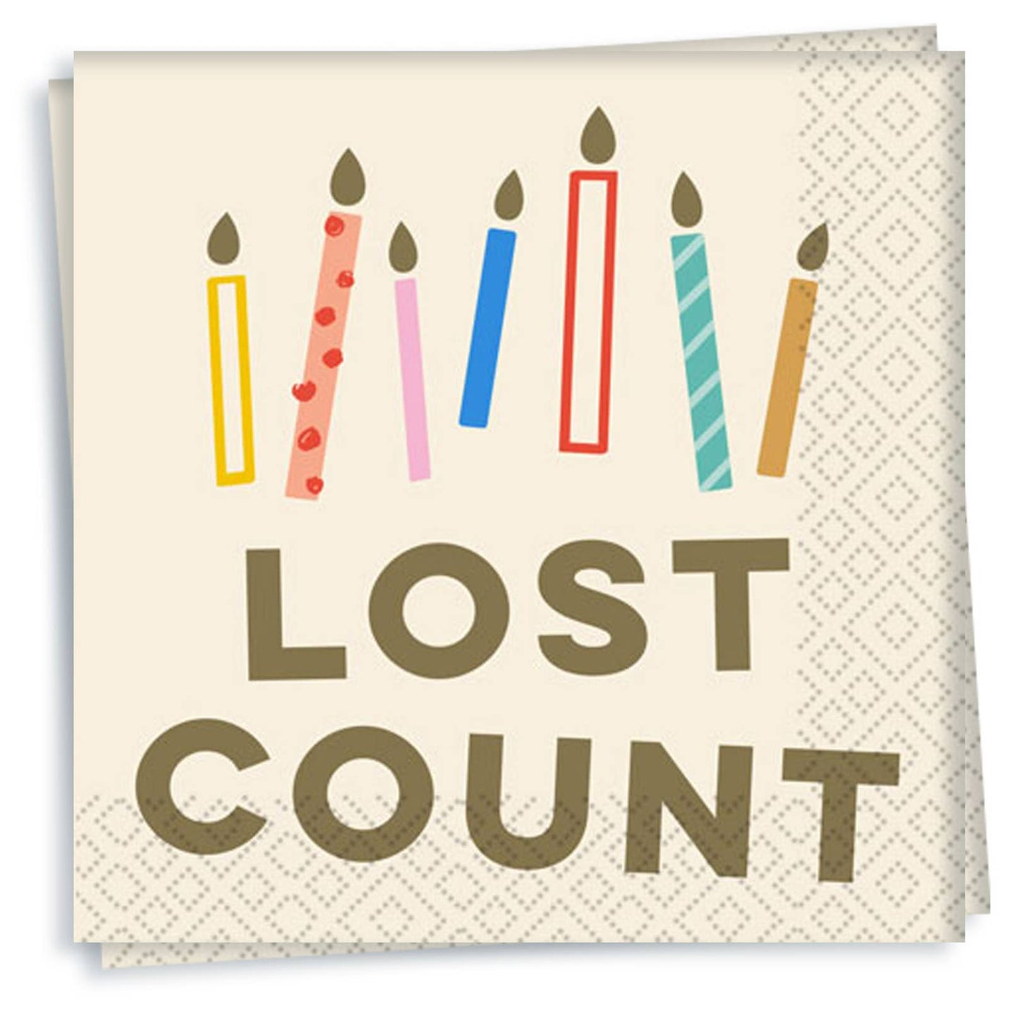 Lost Count Cocktail Napkin