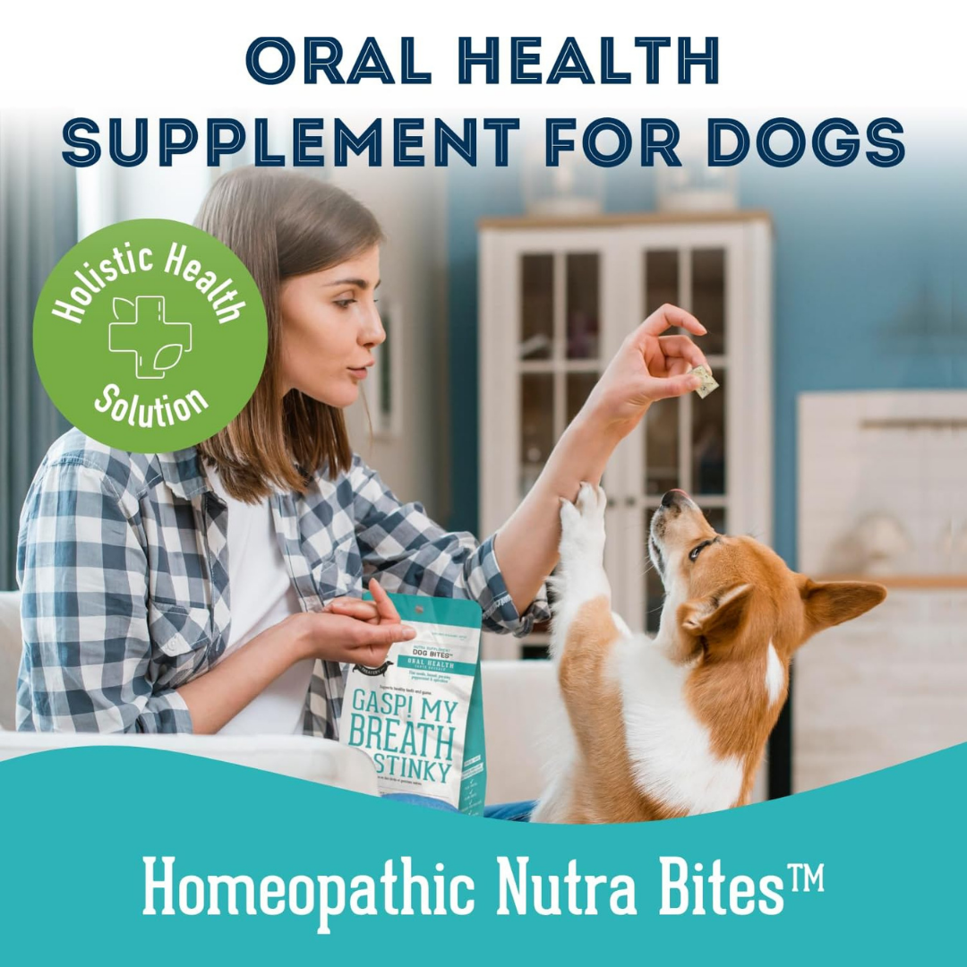 Dog Supplements- Oral Health Supplement Dog Herbal Bites