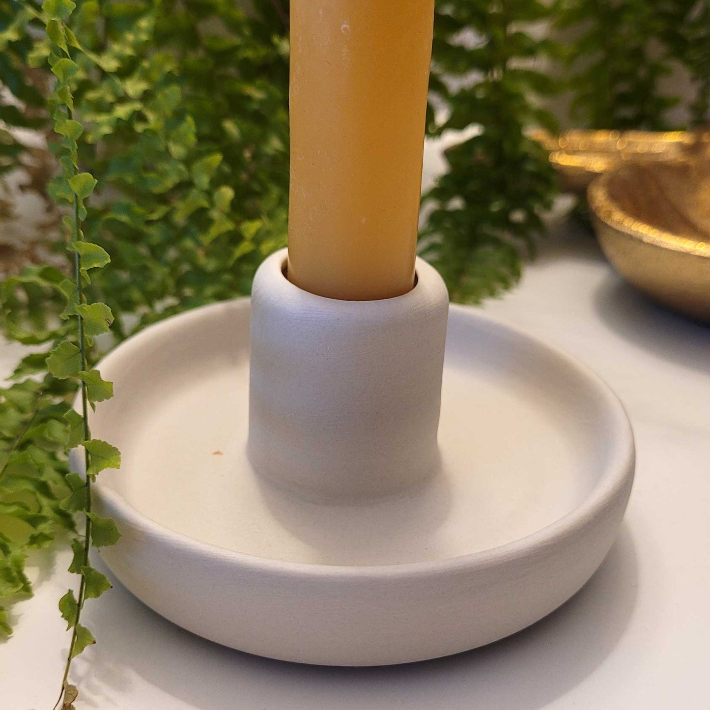 Nordic - Hygge style Ceramic Candlestick Holder