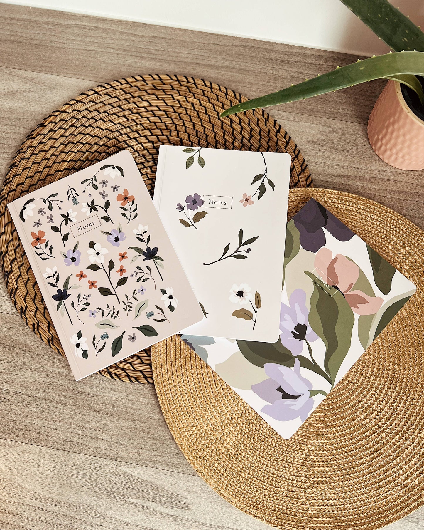 Flower mural - Notebook