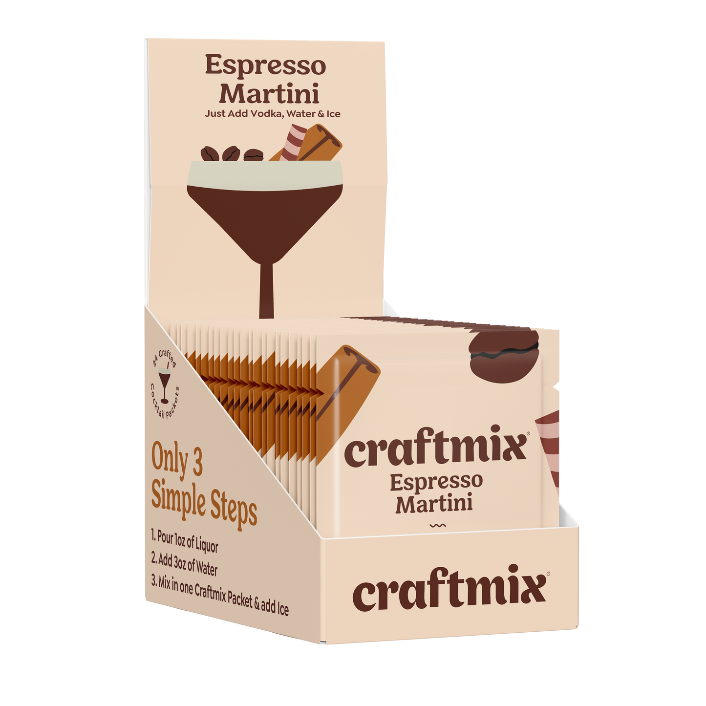 Espresso Martini Cocktail / Mocktail Mixer - Single Pack