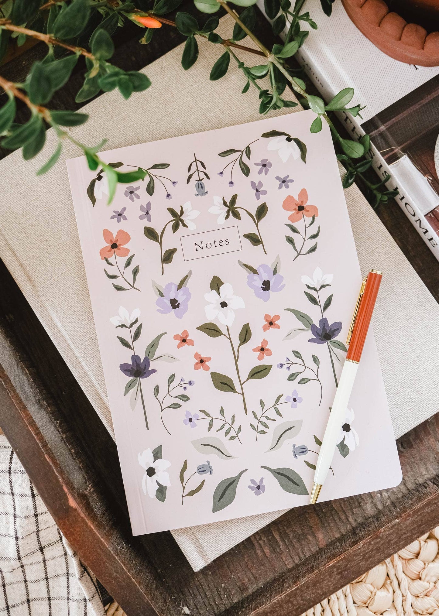 Flower mural - Notebook