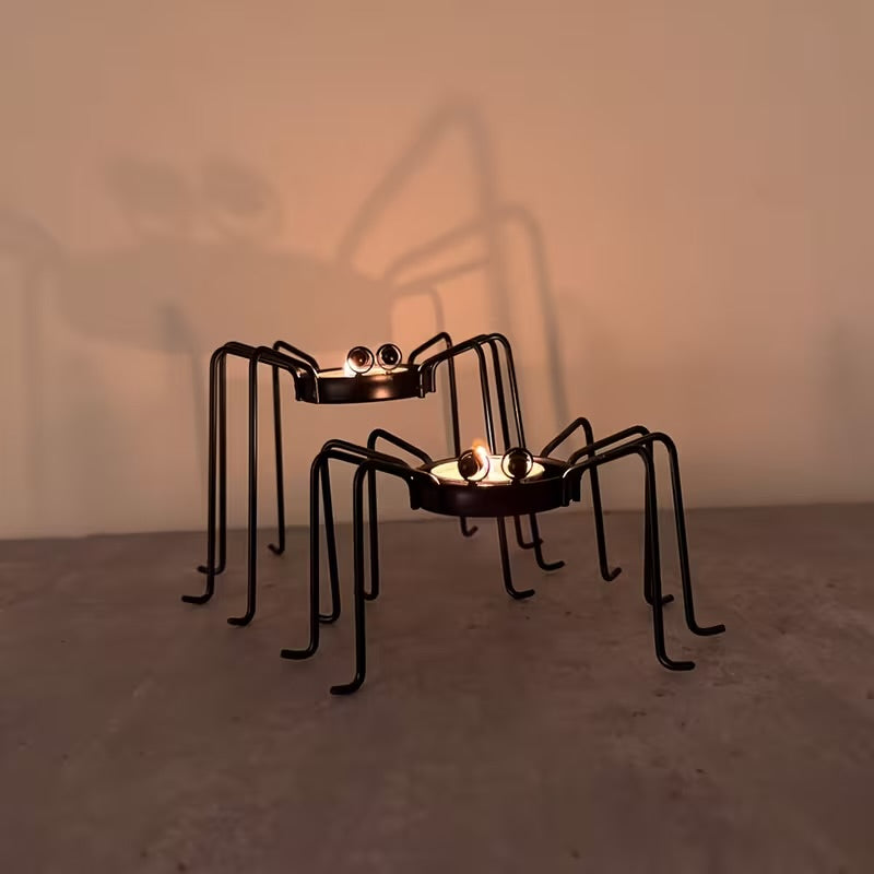 Spider tea light holder