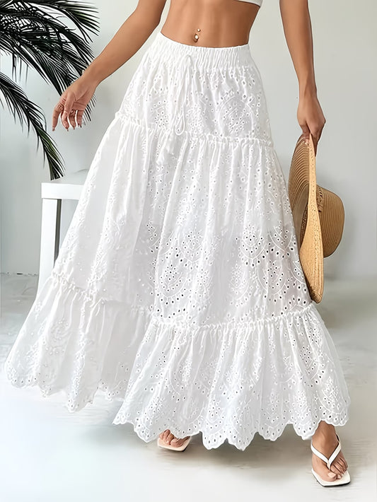 White Maxi Lace
