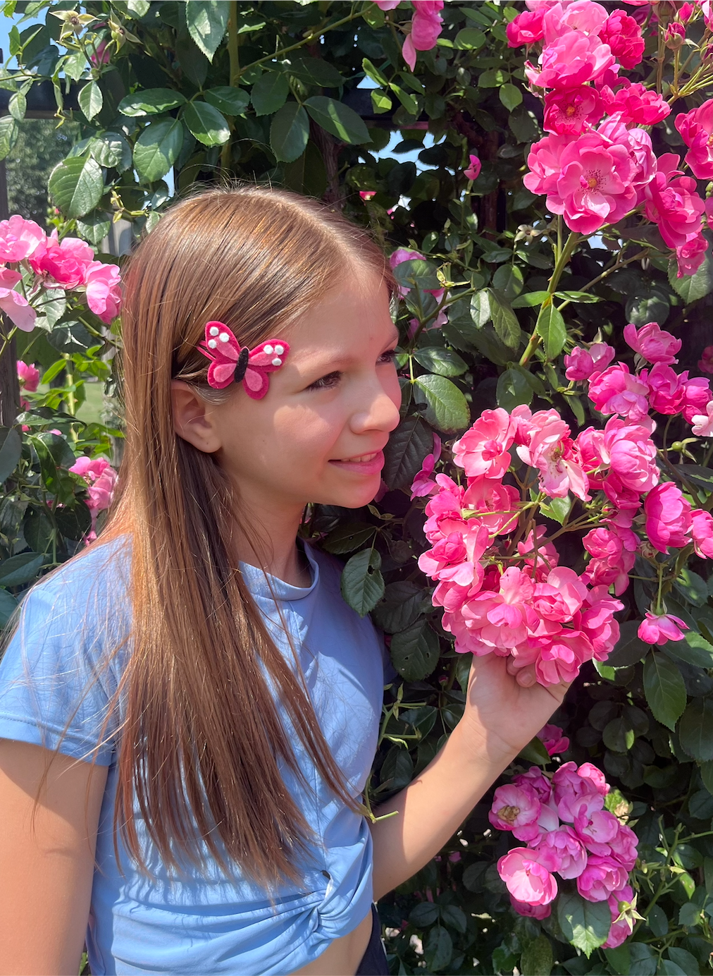Butterfly Barrettes | Felt Barrettes | Hair Accessories