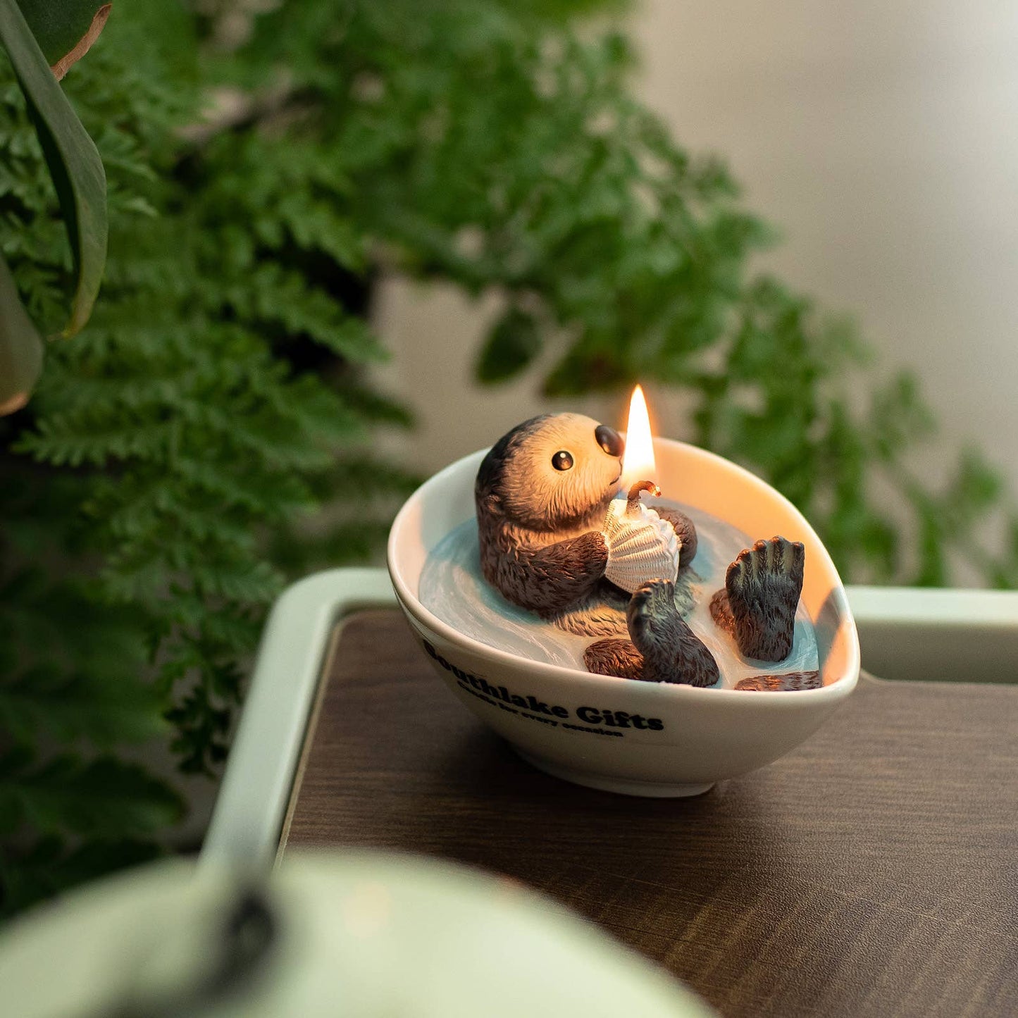 Southlake Gifts - Sea Otter Candle – Whimsical Animal Candle Gift-Ready Décor