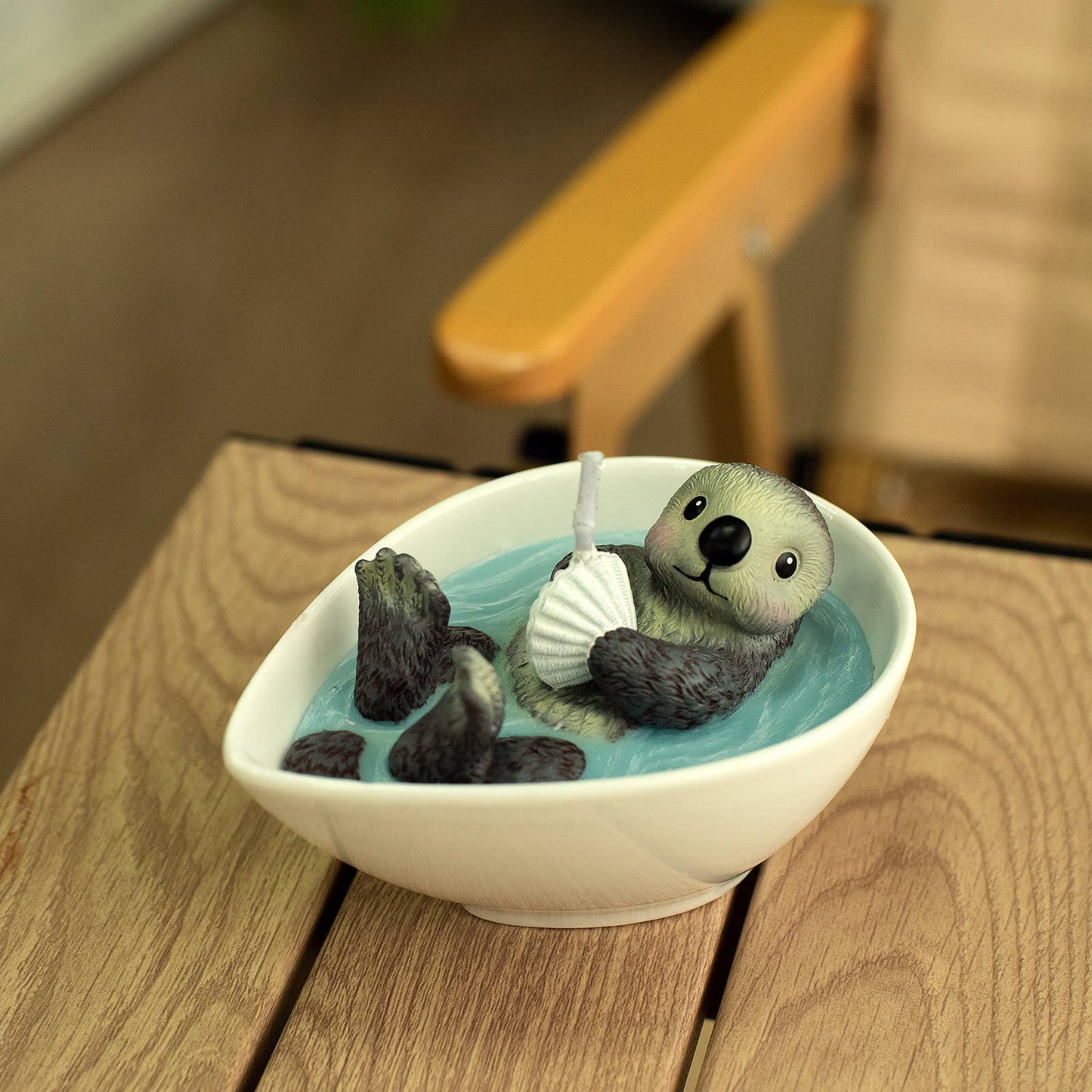Southlake Gifts - Sea Otter Candle – Whimsical Animal Candle Gift-Ready Décor