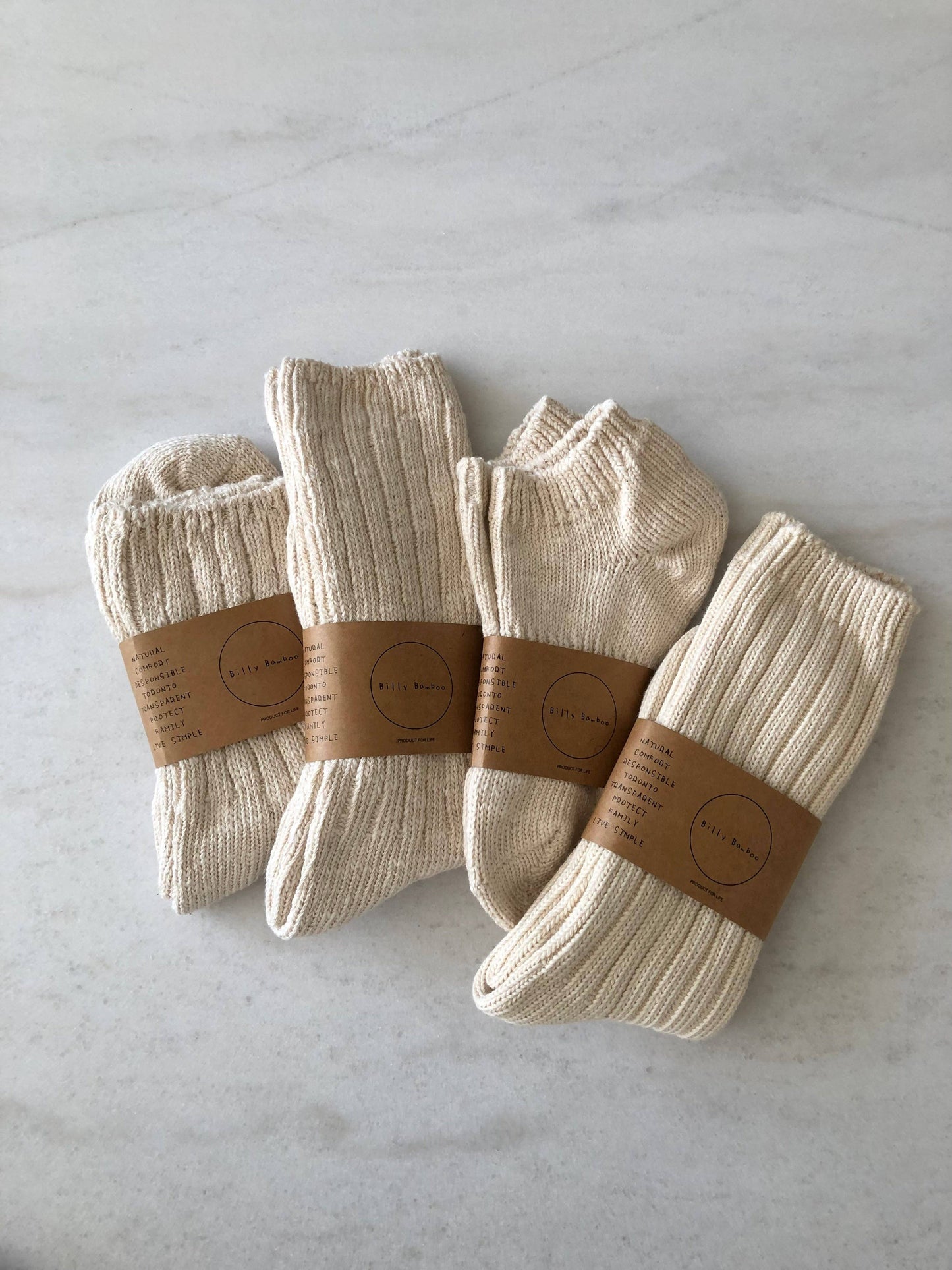 SLUB COTTON SOCKS