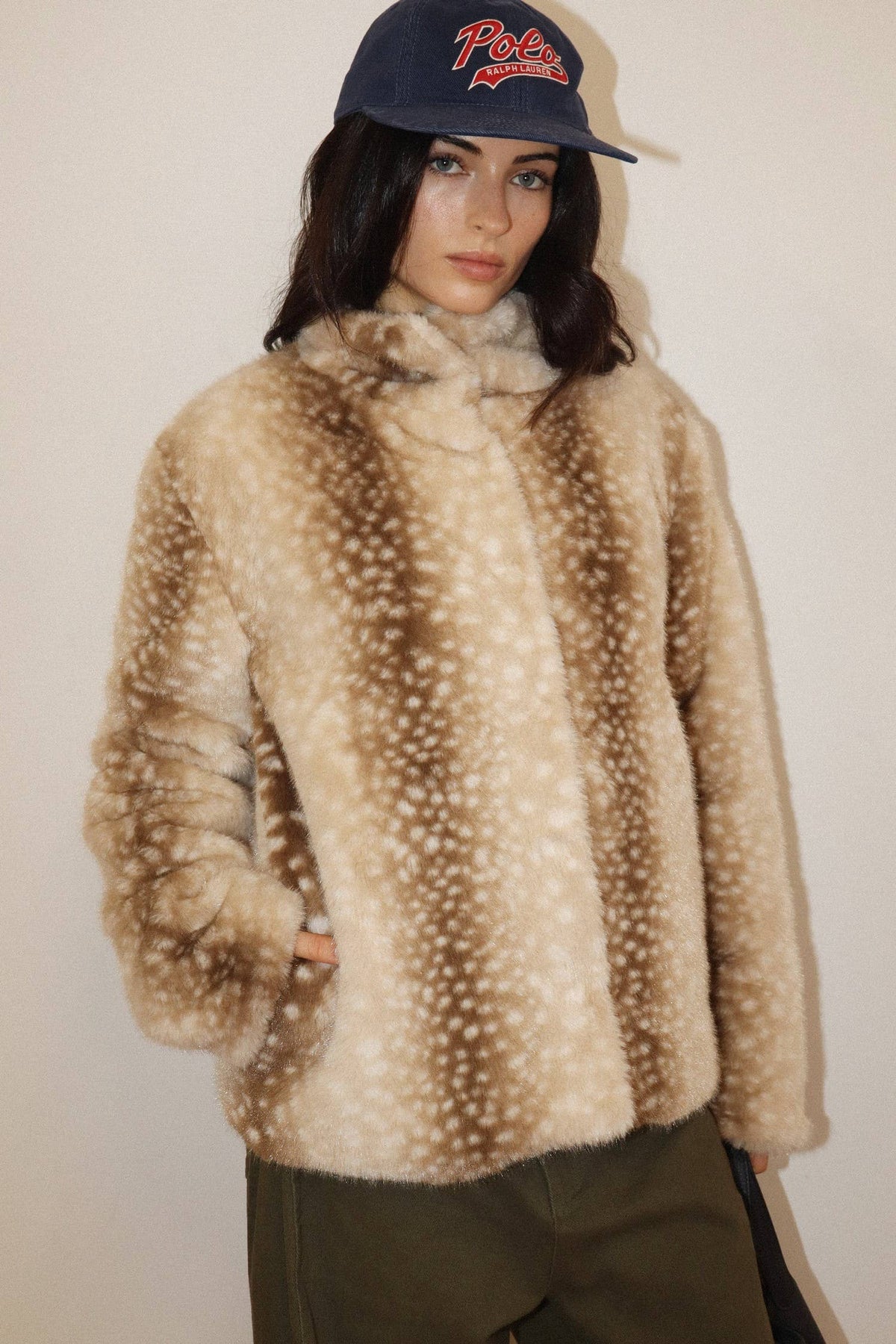 Fawn Faux Fur Jacket