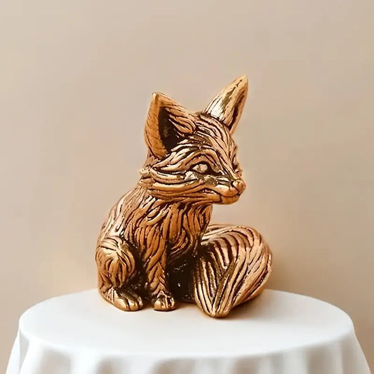 Gold Brass Fox
