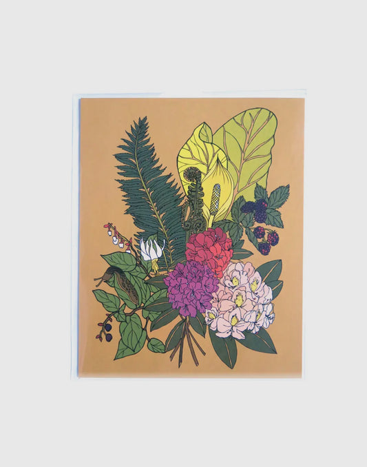 Wild Life Flowers Print