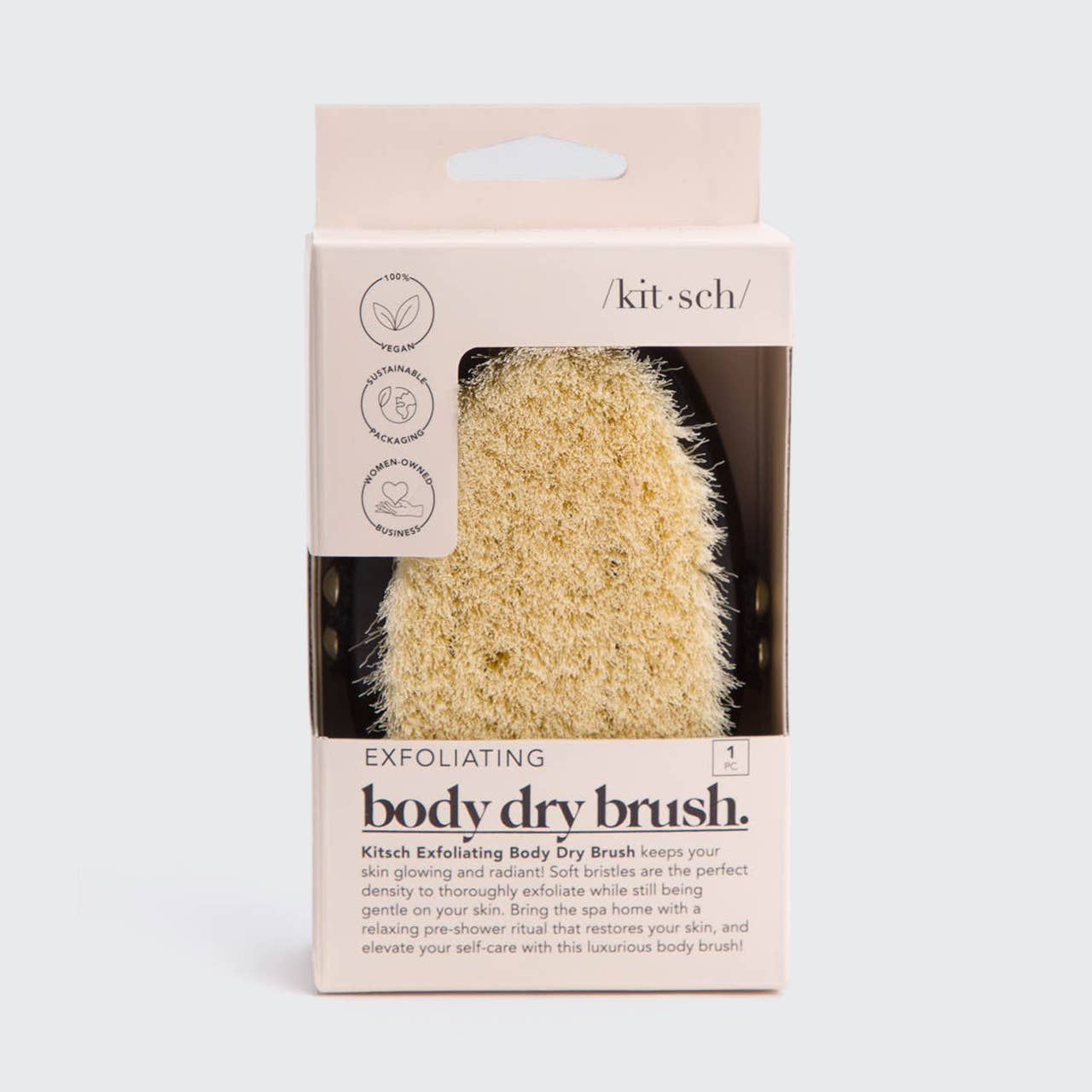 Kitsch- Exfoliating Body Dry Brush
