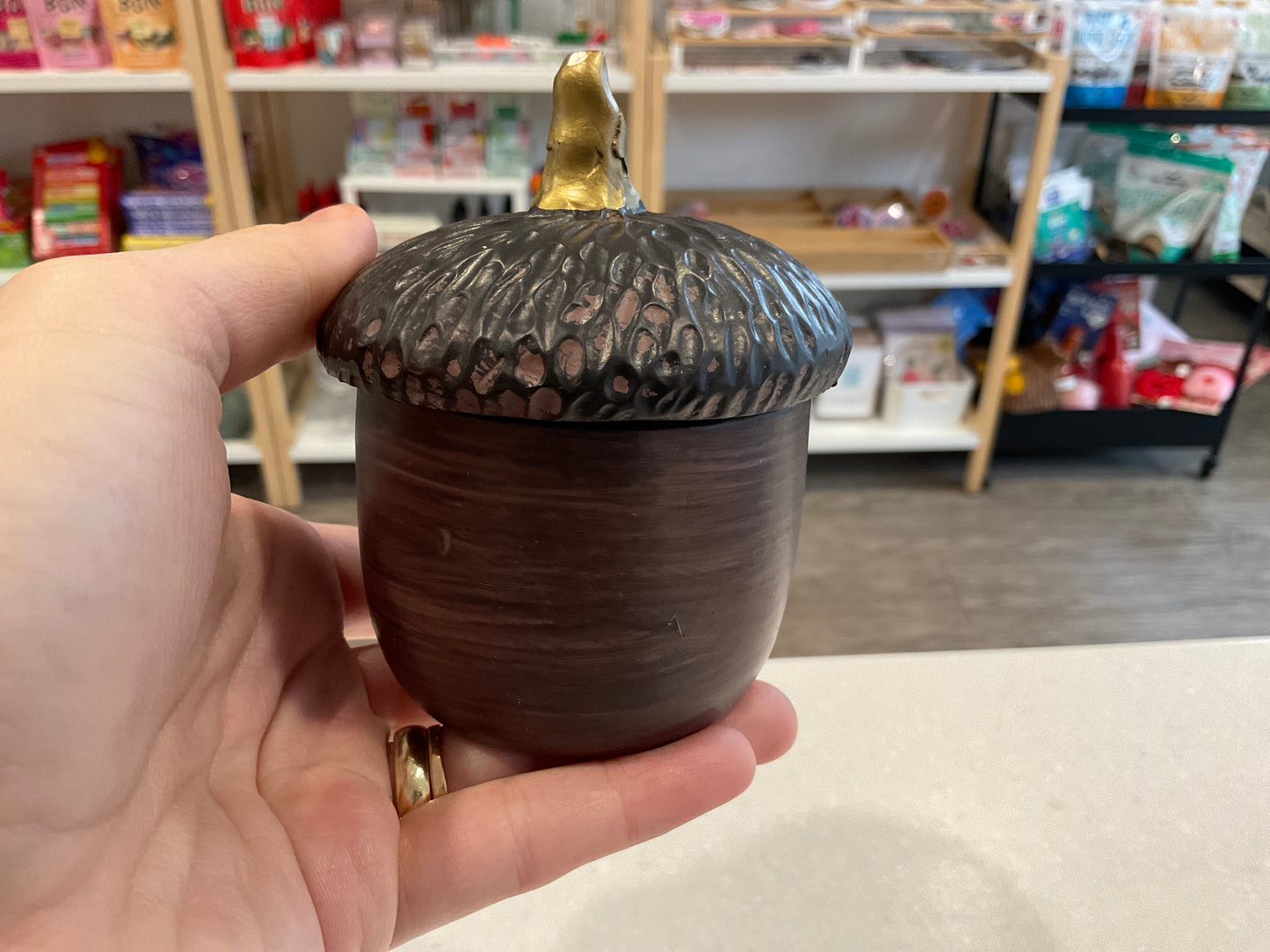 Acorn Storage Jar