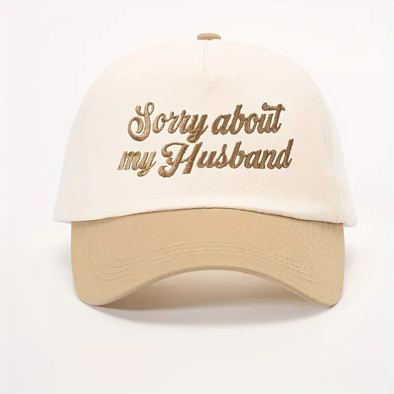 Sorry about my husband hat