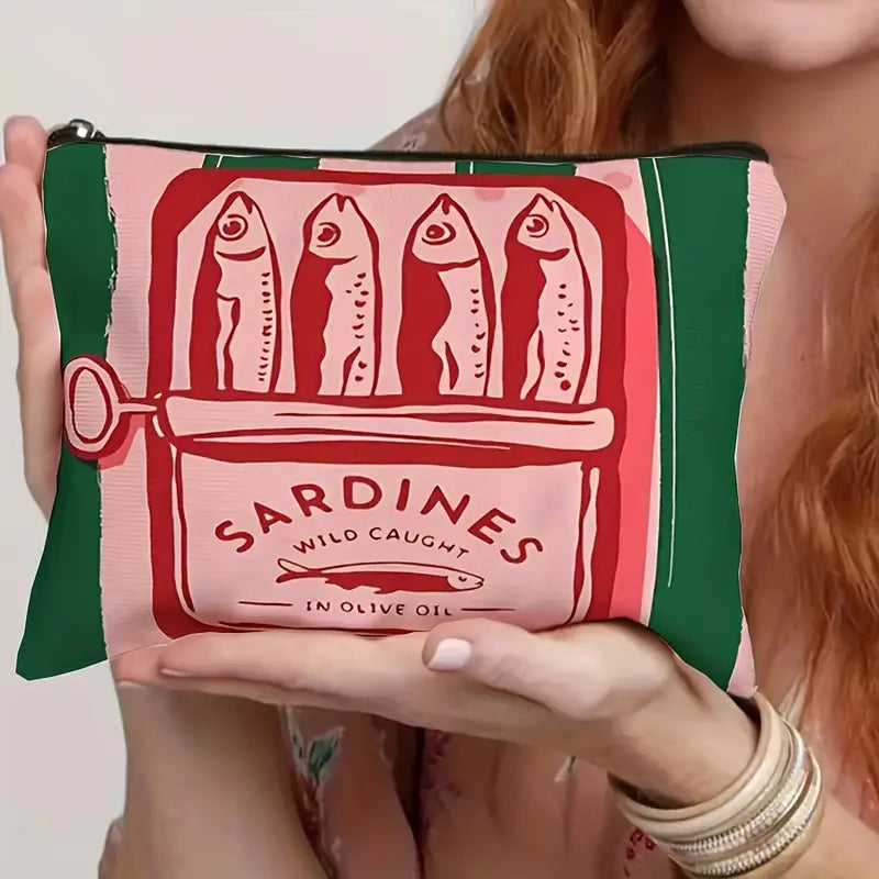 Sardine Makeup Bag
